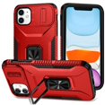 thumbnail image 1 of Funda para GANGXUN iPhone 11 - Soporte metálico, Función magnética, Rojo, 1 of 5