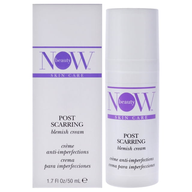 NOW BEAUTY Crema para imperfecciones post-cicatrices – Reparación activa de la piel - Crema antienvejecimiento y antiarrugas - Vegana - Tamaño de tavel