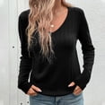 thumbnail image 2 of Fall Arrival Plus Size Ribbed Knit Turtleneck Sweater Top Comfortable Soft Stretchable Tunic Blouse Loose Casual Wear, 2 of 9