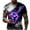 Purple, variant on Meichang Mens Graphic Tees Realistic 3D Printed Short Sleeve T Shirts Casual Crew Neck Muscle Shirts Wokrout Sports Tops Trendy Novelty Tee Top on Clearance Blue XL