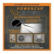 Panther Vision POWERCAP 25/75 - Ultra-Bright Hands Free Lighted Battery Powered Headlamp Baseball Cap - 60% cotton, 40% polyester - REALTREE AP camo
