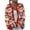 Multicolor#4, variant on Christmas Sweaters for Women Funny Xmas Tree Print Button Up Cardigans Plus Size Cozy Knitted Outerwear on Sale Multicolor XXL