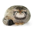 thumbnail image 1 of Cat Plush Body Pillow 45cm/18inch, Pallas Cat Filled Animal, Steppe Cat Cute Plush, 1 of 5