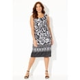 thumbnail image 2 of Catherines Women's Plus Size Soft Knit Jacket Dress, 2 of 6