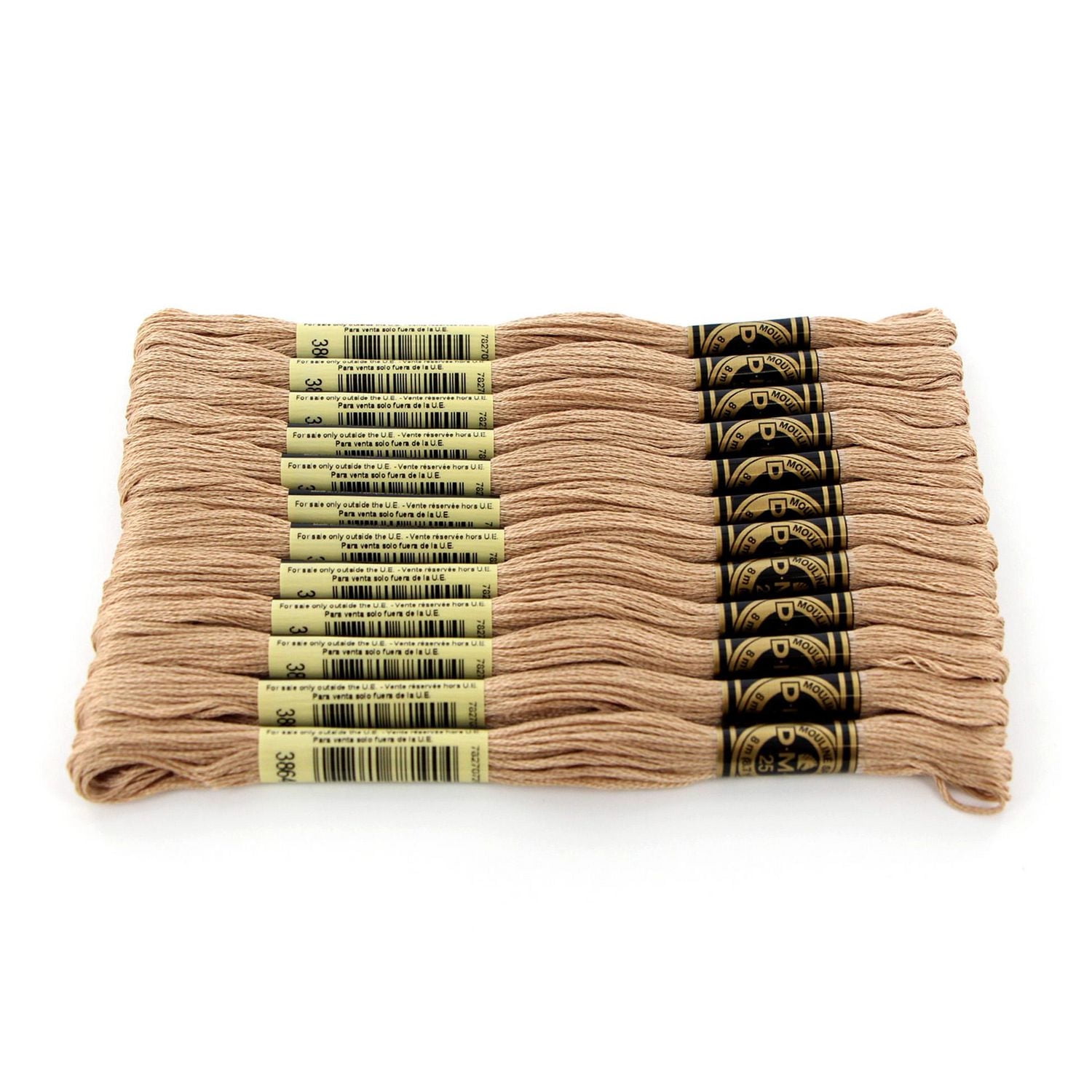 Fil à broder en coton DMC à 6 brins 8m – Bleu 6 Brins