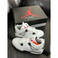 thumbnail image 1 of Ni - ke Jordan 4 Retro White Cement 2025 - Men’s Size 9, 1 of 5