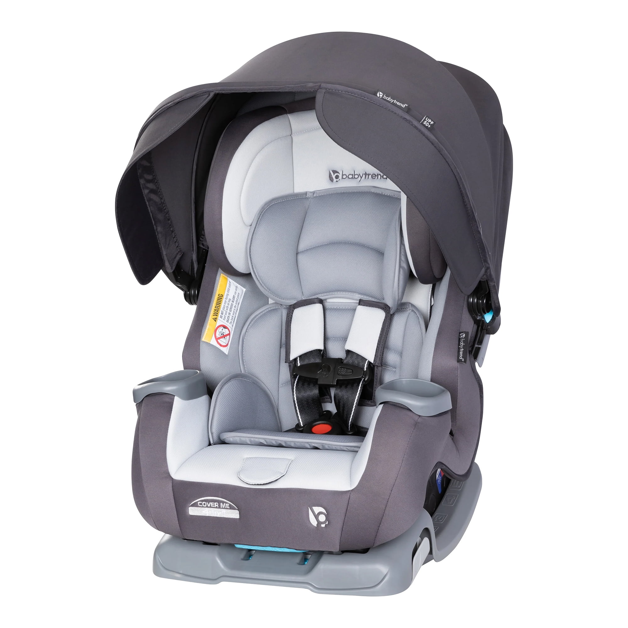 Baby Trend 4-in-1 Infant and Toddler Car Seat, Cover Me, Stormy, Convertible