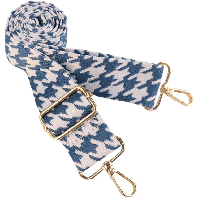 LinYooLi Bandoulière de Remplacement Réglable, Sangles de Bagage, Ceinture Bandoulière en Toile pour Sac à Main, Sangle de Sac à Main pour Femmes (Style A 119)