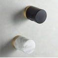 thumbnail image 2 of Bianco Marble & Brass Knobs 10 Piece Set, 2 of 7