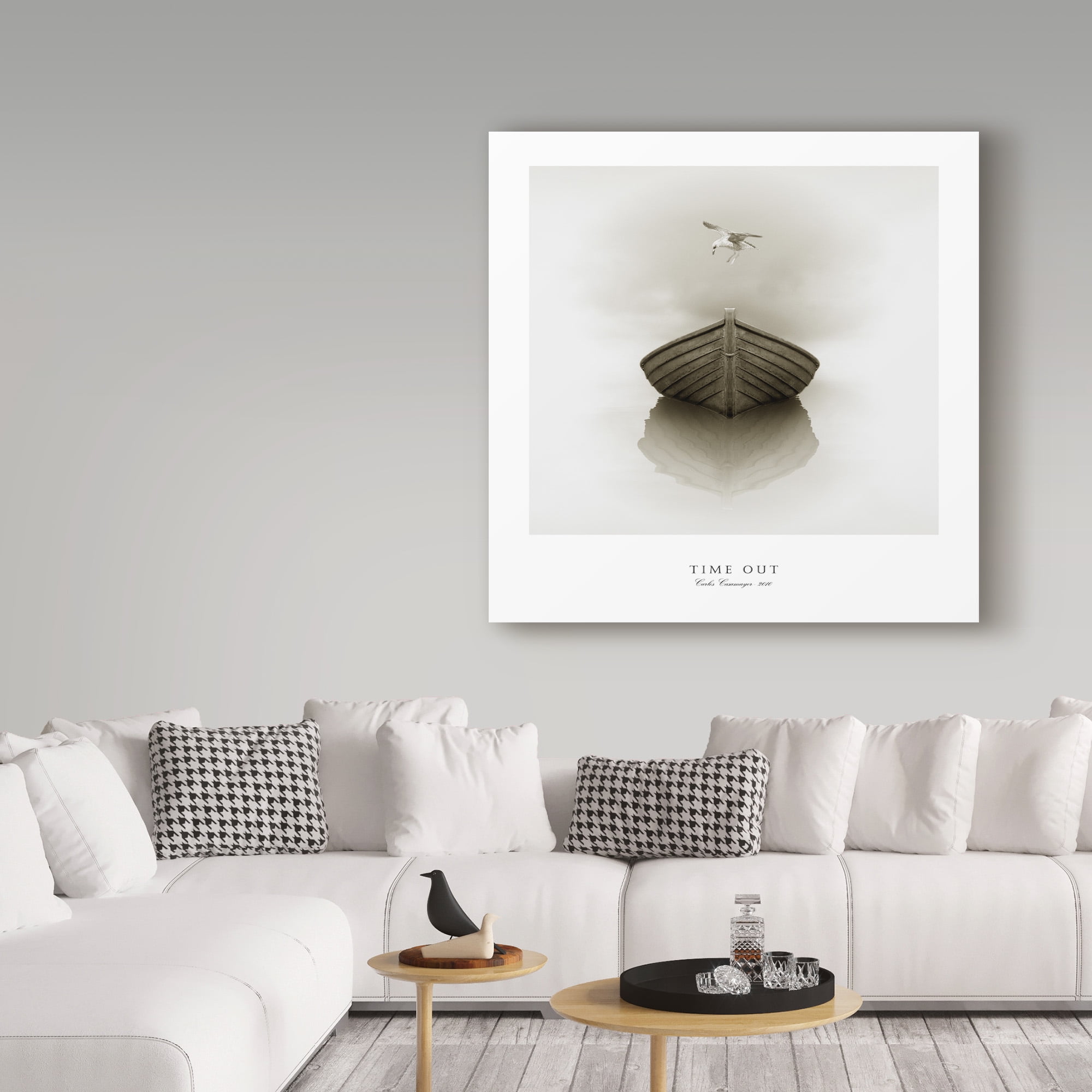 Trademark Fine Art 'Time Out 3' Canvas Art by Carlos Casamayor