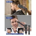 thumbnail image 5 of HINEA HIENA 2 Pieces Hairdresser Set Cordless Hairdresser Men's Shaving Digital Display Display, Chinese Loong Element Pattern Hairdresser One-Stop Accessories, Men's Family Essential Care Tool Set, 5 of 6