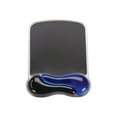 thumbnail image 2 of Kensington Duo Gel Mouse Pad Wrist Rest - Black/Blue, 2 of 8