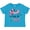 Turquoise, variant on Inktastic I Love My Mimi Pink and Blue Fox with Hearts Boys or Girls Toddler T-Shirt