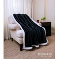 thumbnail image 4 of Sherpa Fleece Throw Blanket, Reversible Super Soft Luxurious Plush Blanket Throw, 4 of 7