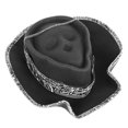 thumbnail image 1 of Sombrero De Vaquero Con Calavera, Sombrero De Copa Universal Atractivo Y Suave De Fieltro Para Halloween Para Fiesta, 1 of 7