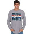 thumbnail image 5 of Popeye The Sailor American Muscle Men's Long Sleeve Tee T Shirt Brisco Brands S, 5 of 6
