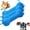 3pcs, variant on Dual-Action Canine Dental Prop, Reusable Dog Dental Chew Toy, Teeth Cleaning Tool, Pet Oral Care Accessory Suitable for Small, Medium and Large Dogs for Teeth Brushing (1pcs)