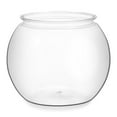 thumbnail image 4 of LEEYNEER Clear Round Plastic Fish Bowl Small Fish Tank Desktop Fish Tank 1 Set, 4 of 5