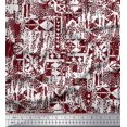 thumbnail image 1 of Soimoi Viscose Chiffon Fabric Animal Skin Texture Print Sewing Fabric Yard 42 Inch Wide, 1 of 3