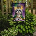 thumbnail image 2 of Shih Tzu King of Mardi Gras Garden Flag 11.25 in x 15.5 in, 2 of 5