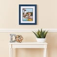 thumbnail image 4 of ArtToFrames 6" x 11" Blue Picture Frame, 6x11 inch Blue MDF Poster Frame (WOM-4118),  Pack, 4 of 8