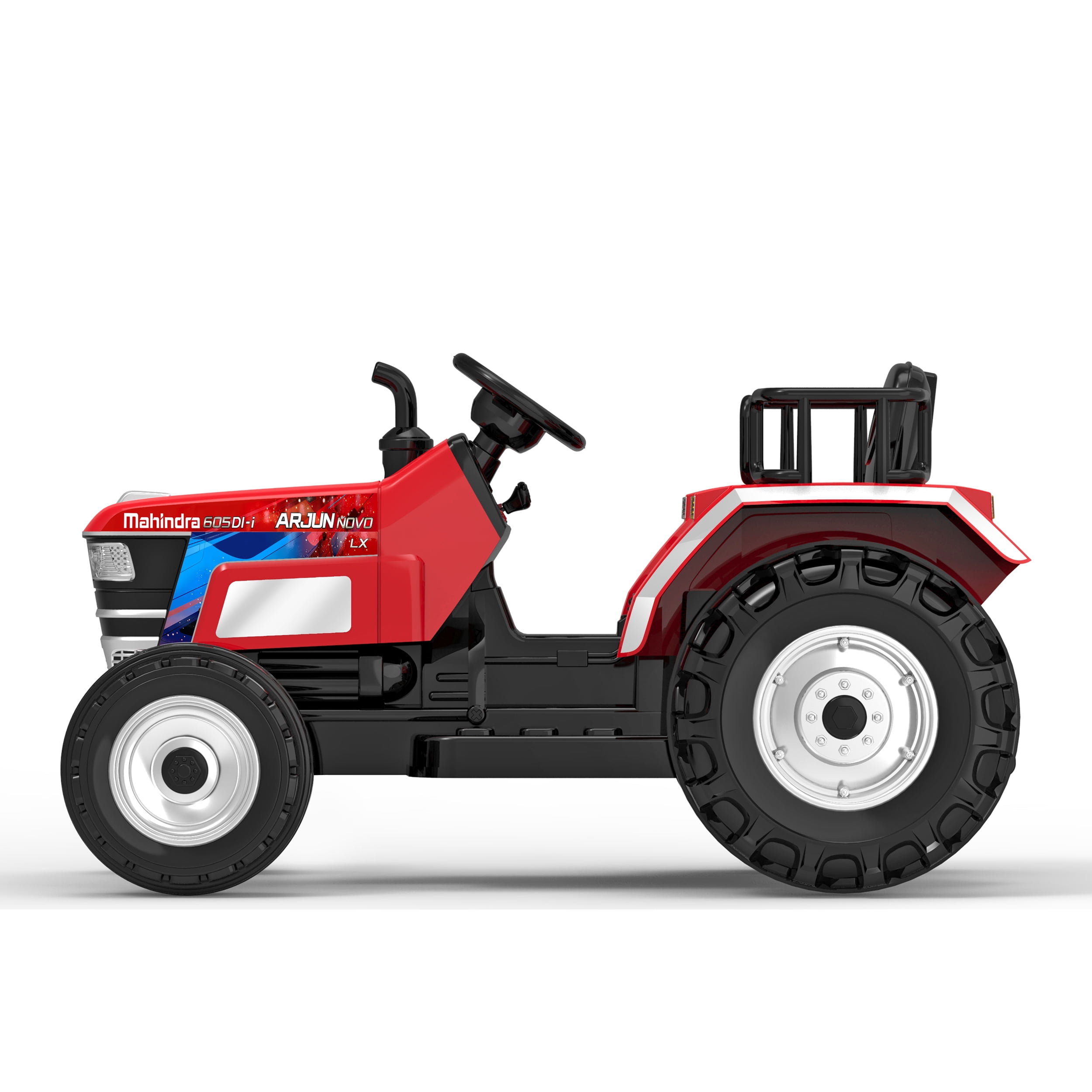 Blazin' Wheels 12V Tractor Ride-On with USB & MP3 for Kids, Powered Toy Vehicle