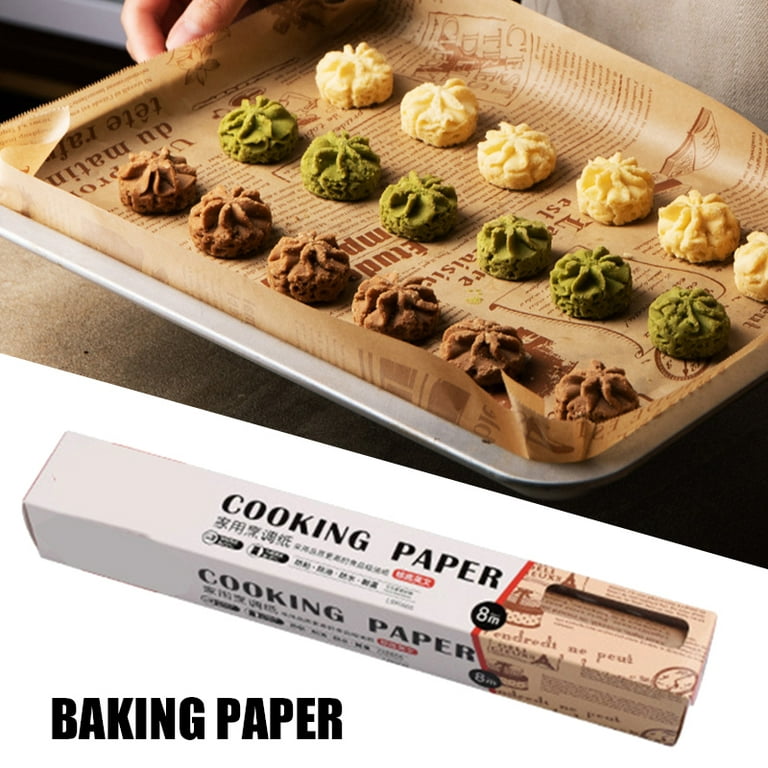 8M Air Fryer Parchment Paper Liners Non-stick Baking Paper Roll for Cooking
