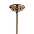 thumbnail image 3 of 2 Light Contemporary Adjustable Arm Pendant Light Fixture-Satin Bronze Finish Bailey Street Home 147-Bel-4187558, 3 of 10