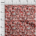thumbnail image 2 of oneOone Cotton Cambric Red Fabric Abstract Sewing Fabric By The Yard Printed Diy Clothing Sewing Supplies 56 Inch Wide, 2 of 4