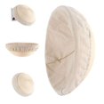 thumbnail image 1 of Bread Proofing Proving Kitchen Household Oval Rattan Basket Baking Brotform Banneton Dough A3-  21*7cm, 1 of 7