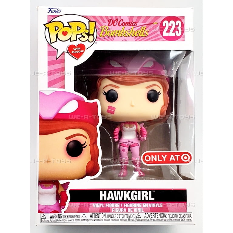 Funko POP DC Comics Bombshells Breast Cancer Awareness Hawkgirl