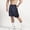 Black, variant on Men's Casual Shorts - Workout Black Quick Dry Basketball Shorts Gym Shorts Quick Dry Activewear Men's Shorts Casual Summer Shorts Compression Shorts Men