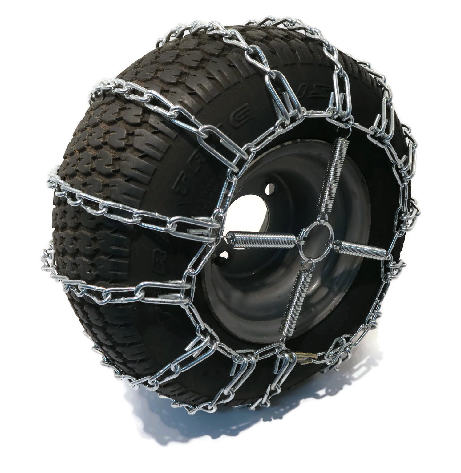 The ROP Shop 2 Link TIRE Chains 18x9.50-8 18x950-8 18-9.50-8 Tractor Mower Rider Snowblower