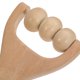thumbnail image 2 of ColoMX 4 Uds rodillo de masaje rodillo de masaje de madera rodillo de masaje de mano herramienta de masaje de madera, 2 of 7