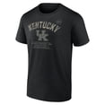 thumbnail image 2 of Men's Black Kentucky Wildcats OHT Military Appreciation Stencil Stacked T-Shirt, 2 of 4