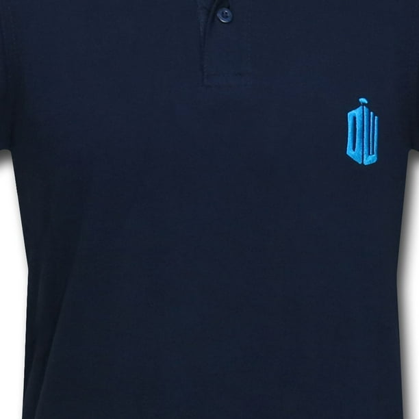 Navy blue polo shirt walmart cheap