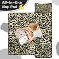 thumbnail image 4 of Zebra and Leopard Print Pattern Toddler Nap Mats for Kids Preschool,Sleeping Mat Bag or Kids,Toddler Sleeping Bag,Toddler Nap Mat or Daycare, 4 of 6