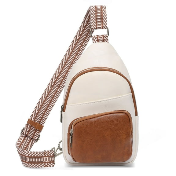 GOIACII Shoulder Bag Women Leather Sling Crossbody Bag