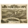 thumbnail image 2 of Moyer 32x25 Gold Ornate Wood Framed with Double Matting Museum Art Print Titled - Valley Forge Pennsylvania - Moyer 1890, 2 of 4