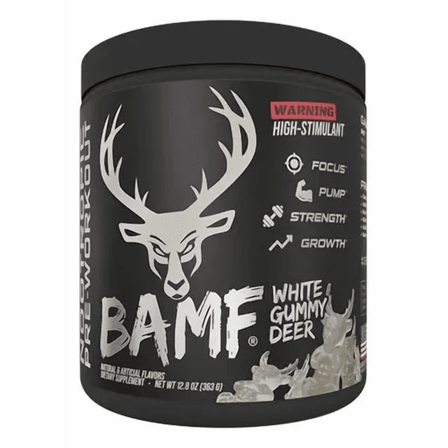 BUCKED UP BAMF 30 SERV WHITE GUMMY DEER