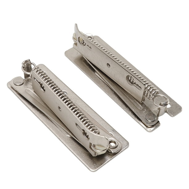 Hinge, Spring Hinge 2 Sets Bridge Shaped Stainless Steel With