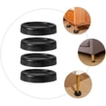 thumbnail image 5 of UPOUART 4Pcs Washing Machine Mat Black PVC Non Slip Anti Vibration Pads for Home Use, 5 of 5