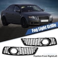 thumbnail image 2 of Par P0807682J Delantera Derecha/Izquierda Fog Light Grille Cubierta Embellecedor Fog Lamp Grille para Audi A3 8P 2009-2013, 2 of 6