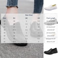 thumbnail image 3 of Gpaecead Women's Faux Leather Flat Sneakers Lightweight Slip On Casual Cushioned Soft Sole Non Slip Comfort Shoes For Commuters White, 3 of 8
