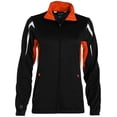 thumbnail image 3 of Holloway Sportswear XL Womens Dedication Jacket Black/Orange/White 229331, 3 of 4