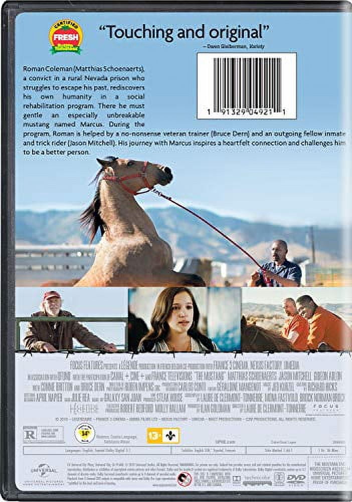The Mustang [DVD], Drama, Independent - Walmart.com