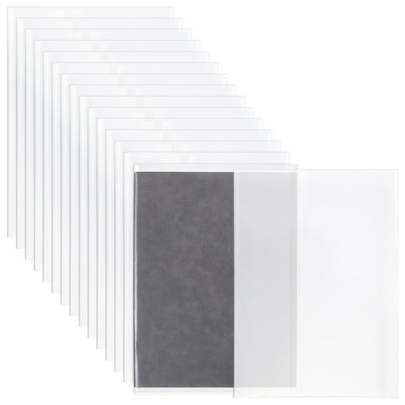 Transparent PP Book Covers Rectangle Clear 305x475x0.1mm