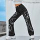thumbnail image 1 of Pantalones rectos Harajuku Y2K para mujer, ropa de calle Vintage, con estampado de Hip-hop, holgados, informales, de pierna ancha, novedad de primavera, 2023, 1 of 5