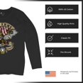 thumbnail image 6 of US Army Eagle Women's Long Sleeve T-shirt 250 Years Anniversary American Veteran DD 214, 6 of 7