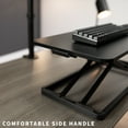 thumbnail image 6 of VIVO Black 24" Single Top Ergonomic Scissors Lift Keyboard and Mouse Riser, 6 of 9